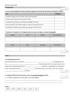 Vorschau - Arbeitsblätter - Grammatik-Schulaufgabe / Prüfungsvorbereitung (6. Klasse) - Seite 1