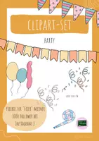 Vorschau - selbst erstellte Cliparts/Grafiken - Party Cliparts (1000-Follower-Freebie) - Deckblatt