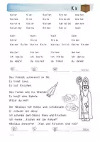 Vorschau - Arbeitsblätter - Leseblätter Karibu K-P: Buchstaben, Silben, Wörter, Sätze - Seite 2