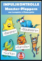 Vorschau - Spiele - Impulskontrolle & Konzentration Spiel Monster-Plappern - Deckblatt