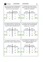 Vorschau - Arbeitsblätter - Übungsmaterial gerader Dreisatz, direkte Proportionalität, 5x differenziert, Selbstkontrolle, Automatische Anpassung - Deckblatt
