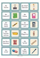 Vorschau - Spiele - Schulsachen Domino Spiel - Grundschule / DaZ - Seite 3