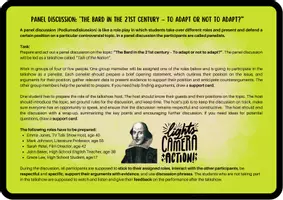 Vorschau - Arbeitsblätter - Shakespeare - To Adapt Or Not To Adapt? / Shakespeare als Film? (Panel Discussion / Role Play / Talkshow / Q1 Q2) - Seite 2