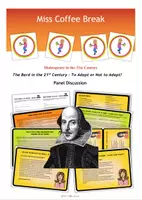 Vorschau - Arbeitsblätter - Shakespeare - To Adapt Or Not To Adapt? / Shakespeare als Film? (Panel Discussion / Role Play / Talkshow / Q1 Q2) - Deckblatt