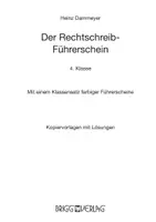Vorschau - Arbeitsblätter - Der Rechtschreib-Führerschein – 4. Klasse - Führerschein-Programm zur Rechtschreibkompetenz - Seite 1