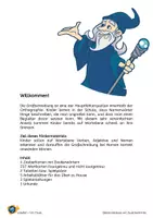 Vorschau - Spiele - Großschreibung auf Wortebene mit Zauberwörtern - Seite 2