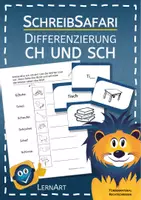 Vorschau - Arbeitsblätter - Die Grapheme ch und sch differenzieren - Deckblatt