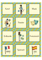 Vorschau - Spiele - Schulfächer Memo-Spiel - Grundschule / DaZ - Seite 2