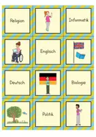 Vorschau - Spiele - Schulfächer Memo-Spiel - Grundschule / DaZ - Seite 3