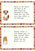 Vorschau - Arbeitsblätter - Materialpaket Abschreibkarteien Tiere - Seite 3
