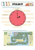 Vorschau - Stundenentwürfe - Mi horario en el instituto - Seite 1
