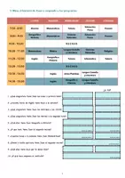 Vorschau - Stundenentwürfe - Mi horario en el instituto - Seite 2