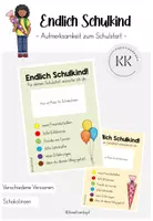 Vorschau - Spiele - Einschulung - Schokolinsen - Schulstart - Deckblatt