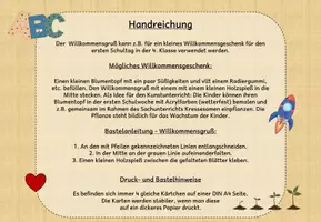 Vorschau - Mal- und Bastelvorlagen - Willkommensgruß zum Schuljahresanfang (Klasse 4) #schulstartbyextraklasse - Seite 2