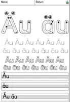 Vorschau - Arbeitsblätter - Laut / Buchstaben äu - Buchstabenübungen - Buchstabenlehrgang DaZ / Deutsch - Seite 2