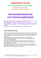 Vorschau - Arbeitsblätter - Geschichten von Emi- Ein voll verwichtelter Schulanfang (Hörspiel) - Seite 2