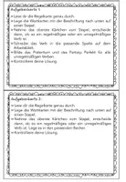 Vorschau - Arbeitsblätter - Regelmäßige und unregelmäßige Verben erkennen - Seite 2