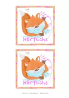 Vorschau - Fördermaterial/Inklusion - Signalkarte "Hörfuchs" - Seite 1