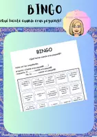 Vorschau - Arbeitsblätter - Bingo - ¿Qué hacías cuando eras pequeñ@? - Deckblatt