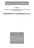 Vorschau - Unterrichtsreihen - Unterrichtsreihe: Geld und wie wir damit umgehen (Klasse 6) - Seite 1