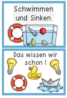 Vorschau - Unterrichtsreihen - Komplettpaket - Schwimmen und Sinken mit Lernwerkstatt und Kunstprojekt - Seite 3
