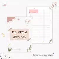 Vista previa - Para docentes: organización, planificación y formación - Cuaderno de listas de alumnos - Portada