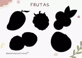 Vista previa - Hojas de trabajo - Juego de sombras FRUTAS - página 3