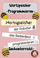 Vorschau - Poster - Wortspeicher Programmieren - Deckblatt