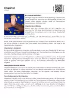 Vorschau - Arbeitsblätter - Integration - Arbeitsblatt (Infotext und Übungen) - Deckblatt