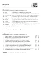 Vorschau - Arbeitsblätter - Integration - Arbeitsblatt (Infotext und Übungen) - Seite 1