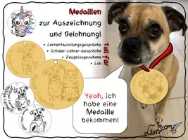 Vorschau - Arbeitsblätter - Materialpaket Lernentwicklungsgespräch im Schatzsucher-Stil - Seite 1