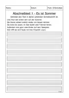 Vorschau - Arbeitsblätter - Abschreibtexte - Seite 2