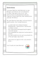 Vorschau - Fördermaterial/Inklusion - Zahlenraum 0-10 entdecken - Zahlen- und Mengenkarten - Seite 1