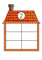 Vorschau - Stationenlernen - Zahlenhäuser Zahlenraum 10 - Legematerial zur Automatisierung der Zahlzerlegung - Seite 3