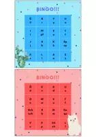 Vorschau - Spiele - Laut-Bingo -Lamaklasse (Laute, Diphthonge, Umlaute) - Seite 2