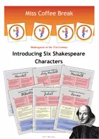 Vorschau - Merkblätter - Introducing Six Iconic Shakespeare Characters - Deckblatt