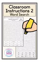 Vorschau - Arbeitsblätter - Classroom Instructions 2 - Word Search - Deckblatt