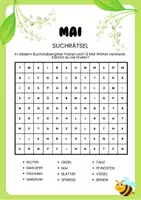 Vorschau - Arbeitsblätter - Suchsel Frühling März April Mai - Seite 3