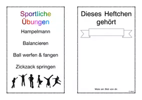 Vorschau - Arbeitsblätter - Geheft für die Schuleinschreibung oder den Schulstart - Seite 1