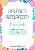 Vista previa - Juegos / Gamificación - THE CLOCK COOTIE CATCHER - página 1