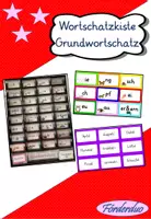 Vorschau - Fördermaterial/Inklusion - Wortschatzkiste Grundwortschatz - Deckblatt