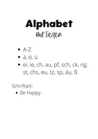 Vorschau - Poster - Buchstabenplakate - ABC Tiere - Be Happy - Seite 2