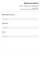 Vorschau - Mal- und Bastelvorlagen - 1. Klasse - Patengeschenk - Schultagebuch - Seite 1