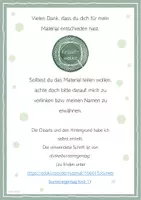 Vorschau - Stationenlernen - Stationenschilder - Blau marmoriert (pdf und pptx) - Seite 1