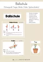 Vorschau - Unterrichtsreihen - Ballschule - Deckblatt