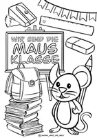 Vorschau - Arbeitsblätter - Klassentier Materialpaket "Maus" / Mausklasse (inkl. Clipart!) - Seite 2
