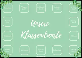 Vorschau - Poster - Klassendienste - Seite 2