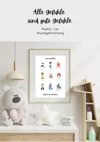Vorschau - Poster - Poster "Alle Gefühle sind gute Gefühle" - Deckblatt