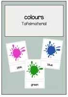 Vorschau - Bildkarten - Colours - Tafelmaterial - Deckblatt