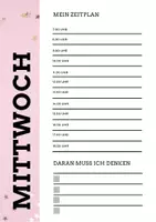 Vorschau - Lehrpläne/Lehrermaterial - Tages- / Wochenplan mit Stern-Design - Seite 3
